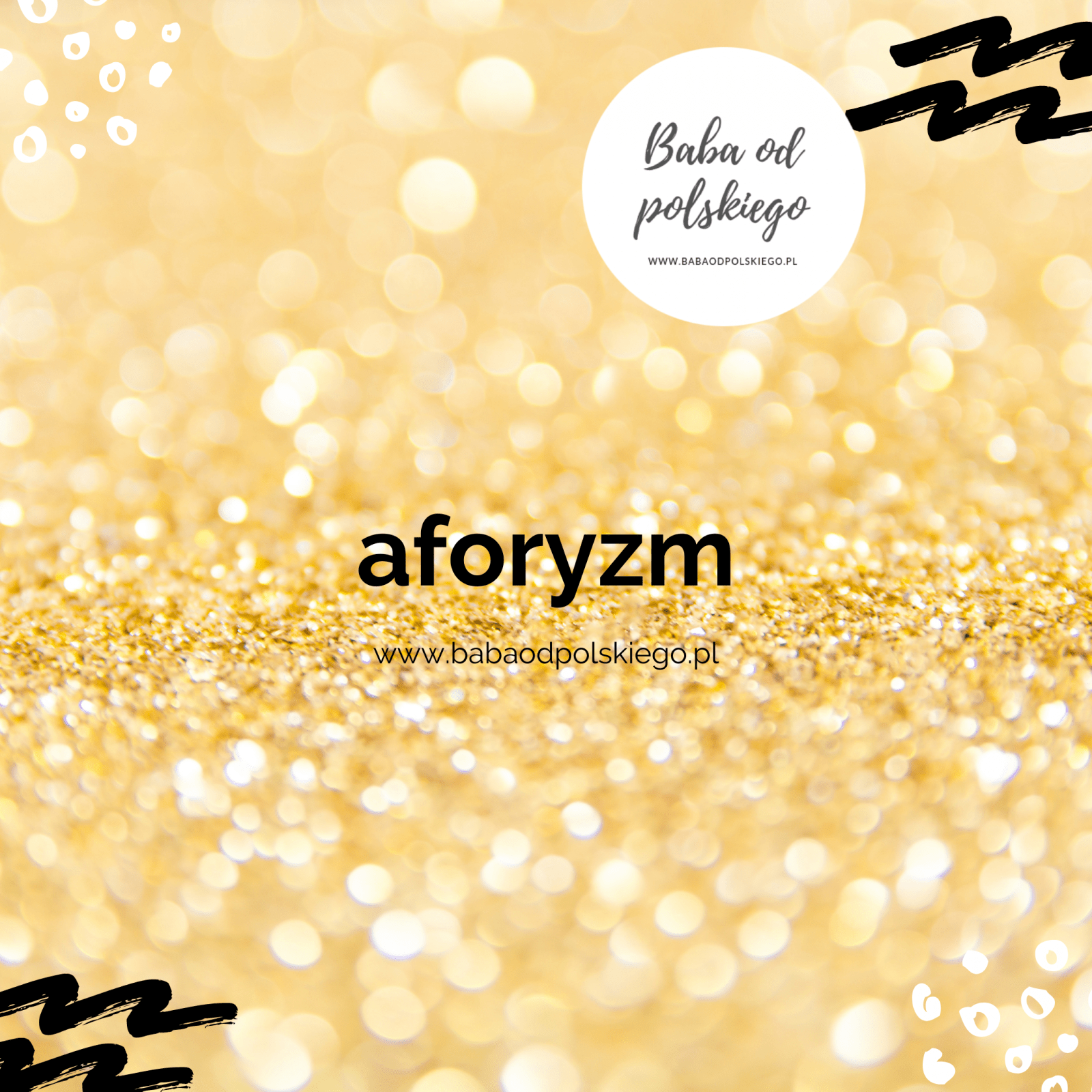 aforyzm - Baba od polskiego