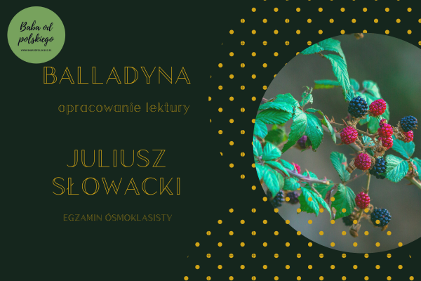 Balladyna - Juliusz Słowacki - Baba od polskiego