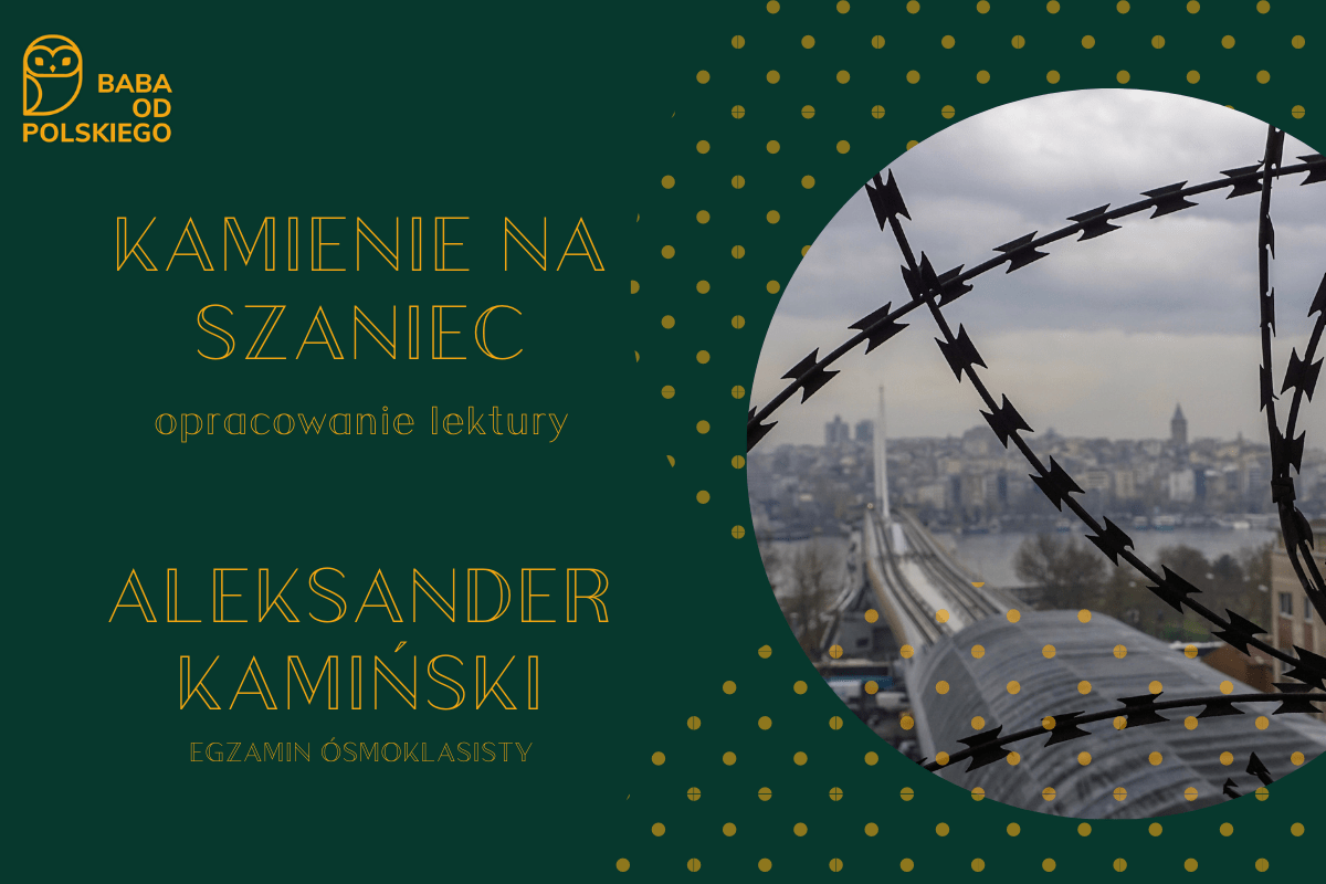Kamienie na szaniec - Aleksander Kamiński - Baba od polskiego