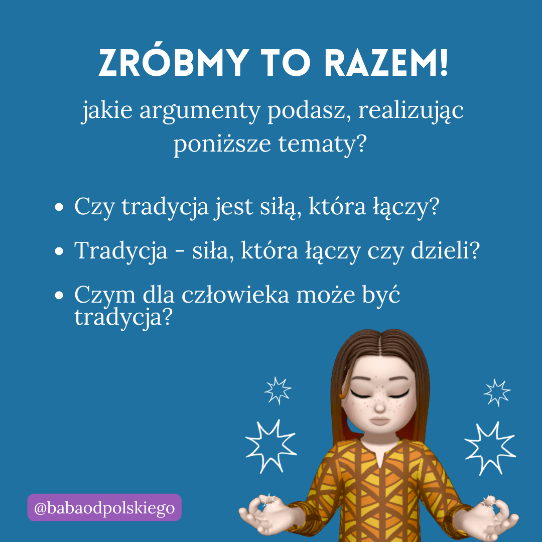 WARSZTATY Z ROZPRAWKI NA 100% - Baba Od Polskiego