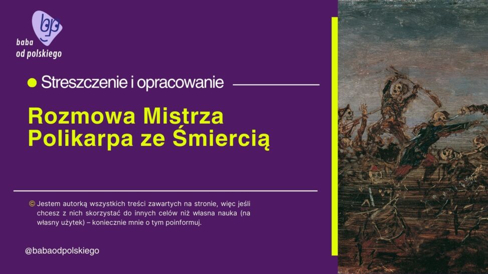Rozmowa Mistrza Polikarpa ze Śmiercią