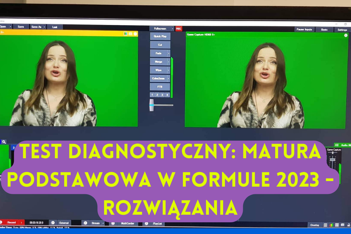 Test diagnostyczny: matura podstawowa w formule 2023 - rozwiązania