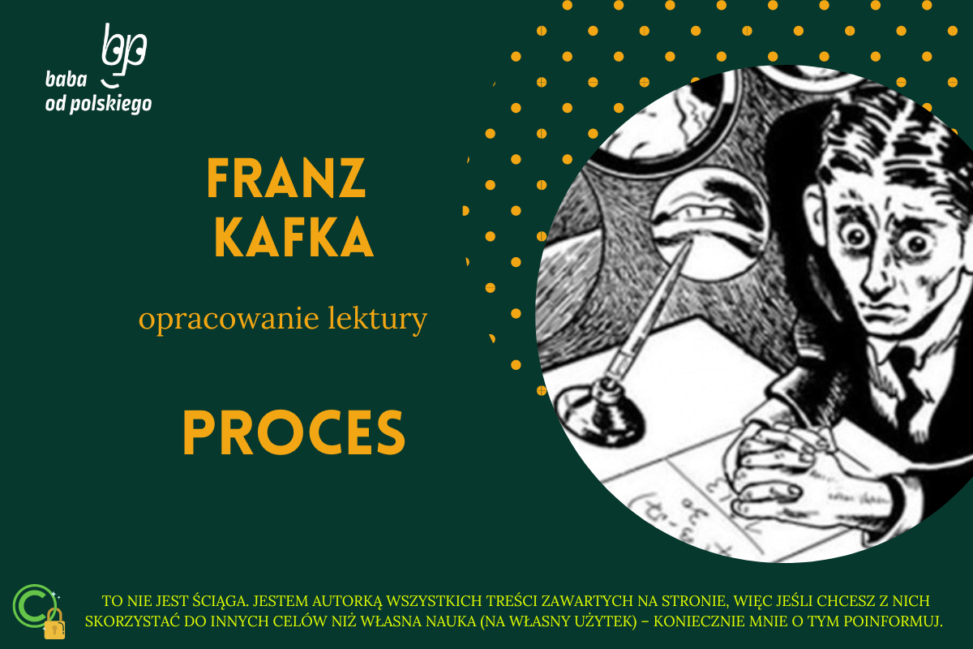 Franc Kafka - Proces Pełne omówienie, opracowanie i streszczenie lektury.