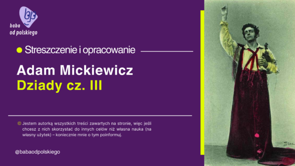 dziady część III