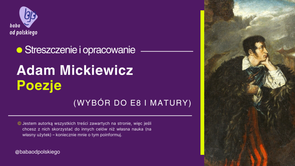 mickiewicz poezje