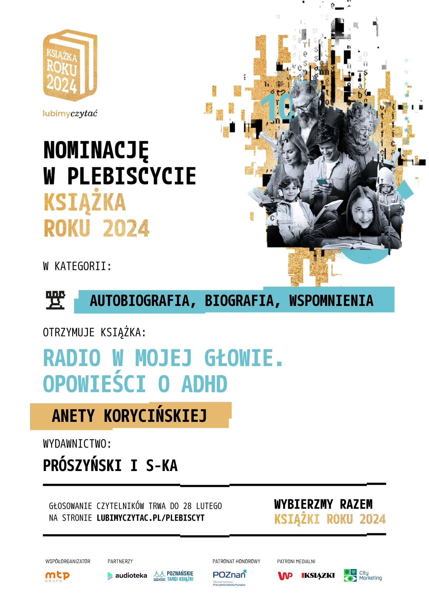 Plebiscyt „Książka Roku 2024″ – Opowieść o ADHD