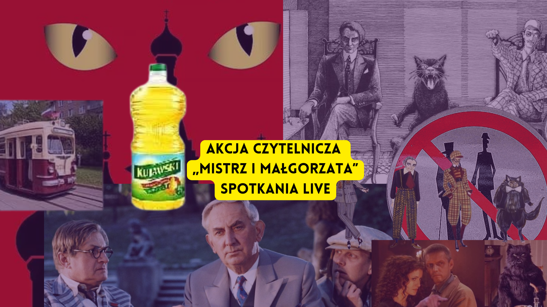 BABA BOOK: Akcja czytelnicza „Mistrz i Małgorzata” Michaiła Bułhakowa