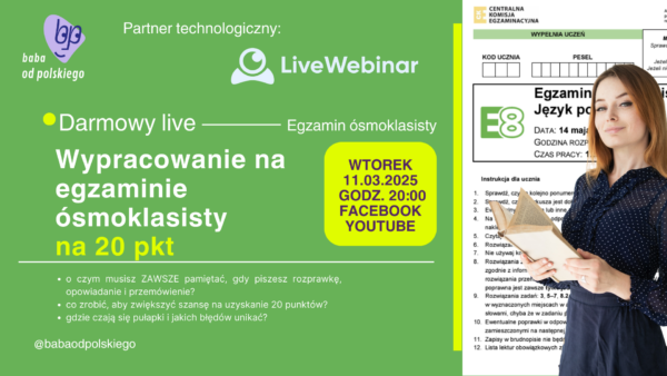 Egzamin ósmoklasisty z polskiego