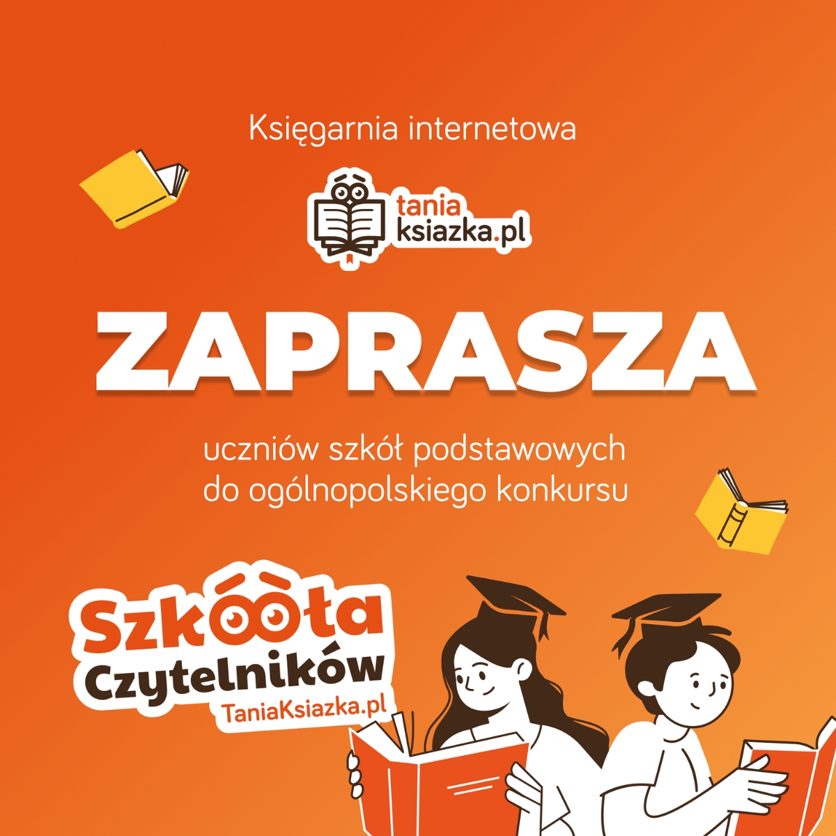 Rusza ogólnopolski konkurs „Szkoła Czytelników” 2025 dla uczniów szkół podstawowych!