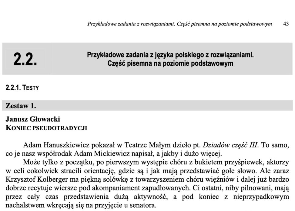 Podręcznik Od Polskiego Klasa 5 Jak zapisać tytuł „Dziady” Adama Mickiewicza? - Baba od polskiego