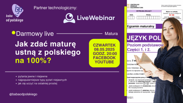 Matura ustna z polskiego