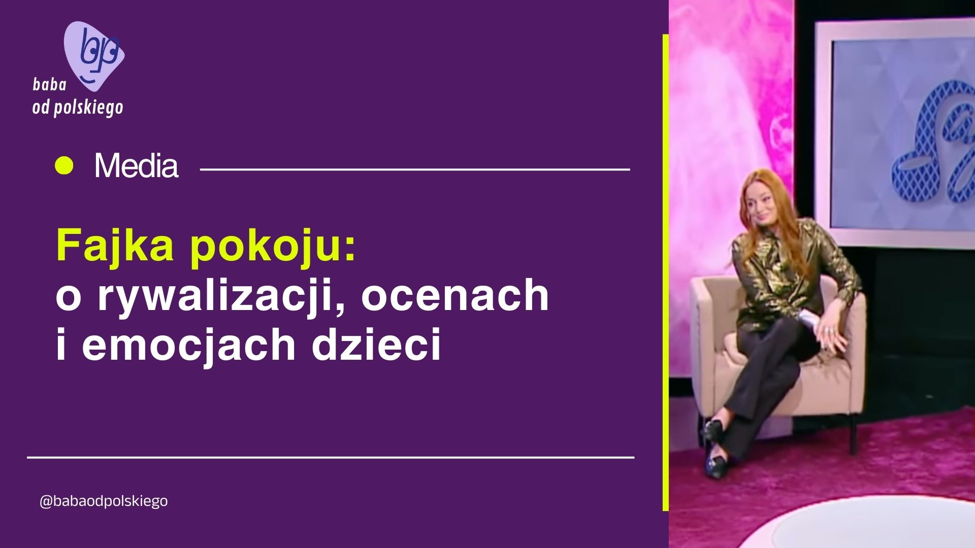 „Fajka Pokoju” w Polsat Cafe – o rywalizacji, ocenach i emocjach dzieci