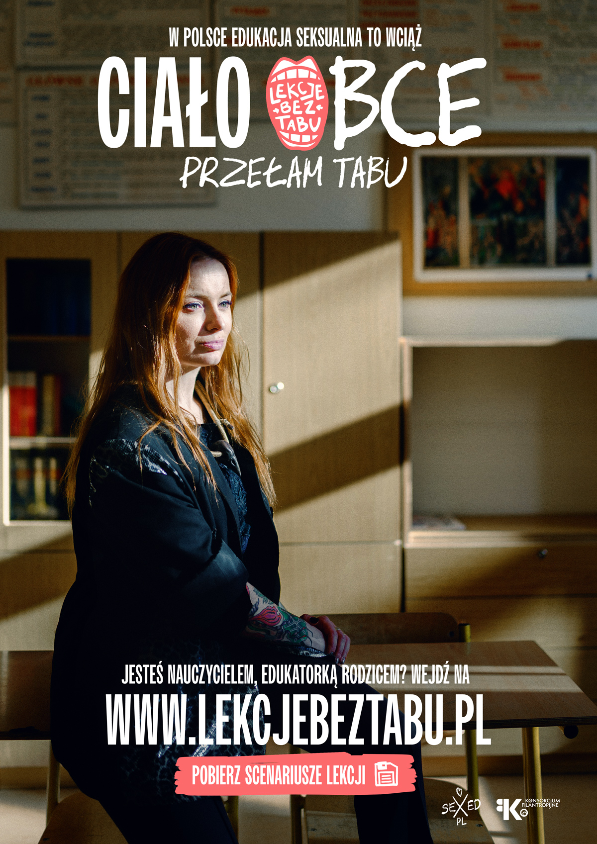 „Lekcje bez tabu” – druga odsłona kampanii „Ciało obce” od SEXEDPL. Miałam zaszczyt wziąć w niej udział