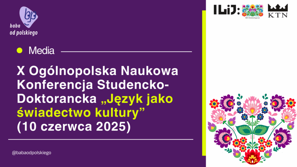Język jako świadectwo kultury