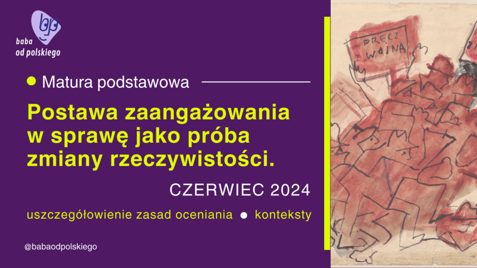 Postawa zaangażowania w sprawę jako próba zmiany rzeczywistości