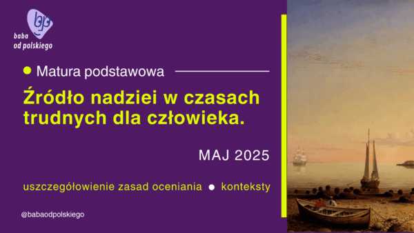 Źródło nadziei w czasach trudnych dla człowieka