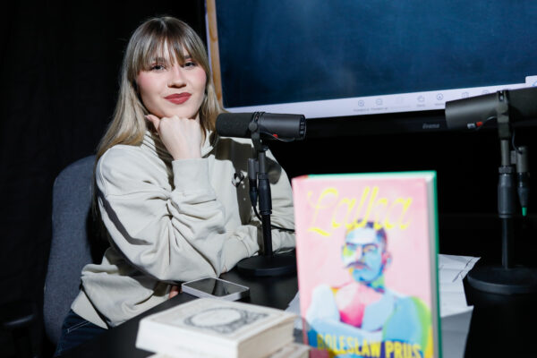 Warszawa, 13.05.2025, Studio S11 O-1, Audycja Matura po godzinach, n.z. Nela Mankowska, fot. Piotr Podlewski / Polskie Radio