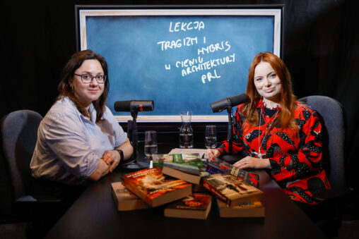 Warszawa, 28.05.2025, Studio S11 O-1, Audycja Matura po godzinach, n.z. Maria Paszynska, Aneta Korycinska Baba od polskiego, fot. Piotr Podlewski / Polskie Radio
