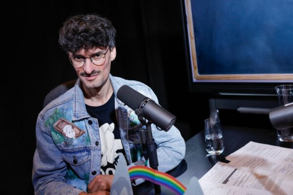 Warszawa, 04.06.2025, Studio S11 O-1, Audycja Matura po godzinach, n.z. Pawel Truskolaski, fot. Piotr Podlewski / Polskie Radio