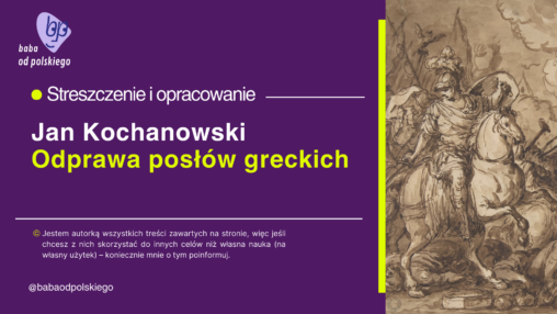 Odprawa posłów greckich opracowanie