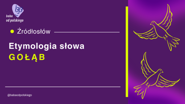 gołąb etymologia