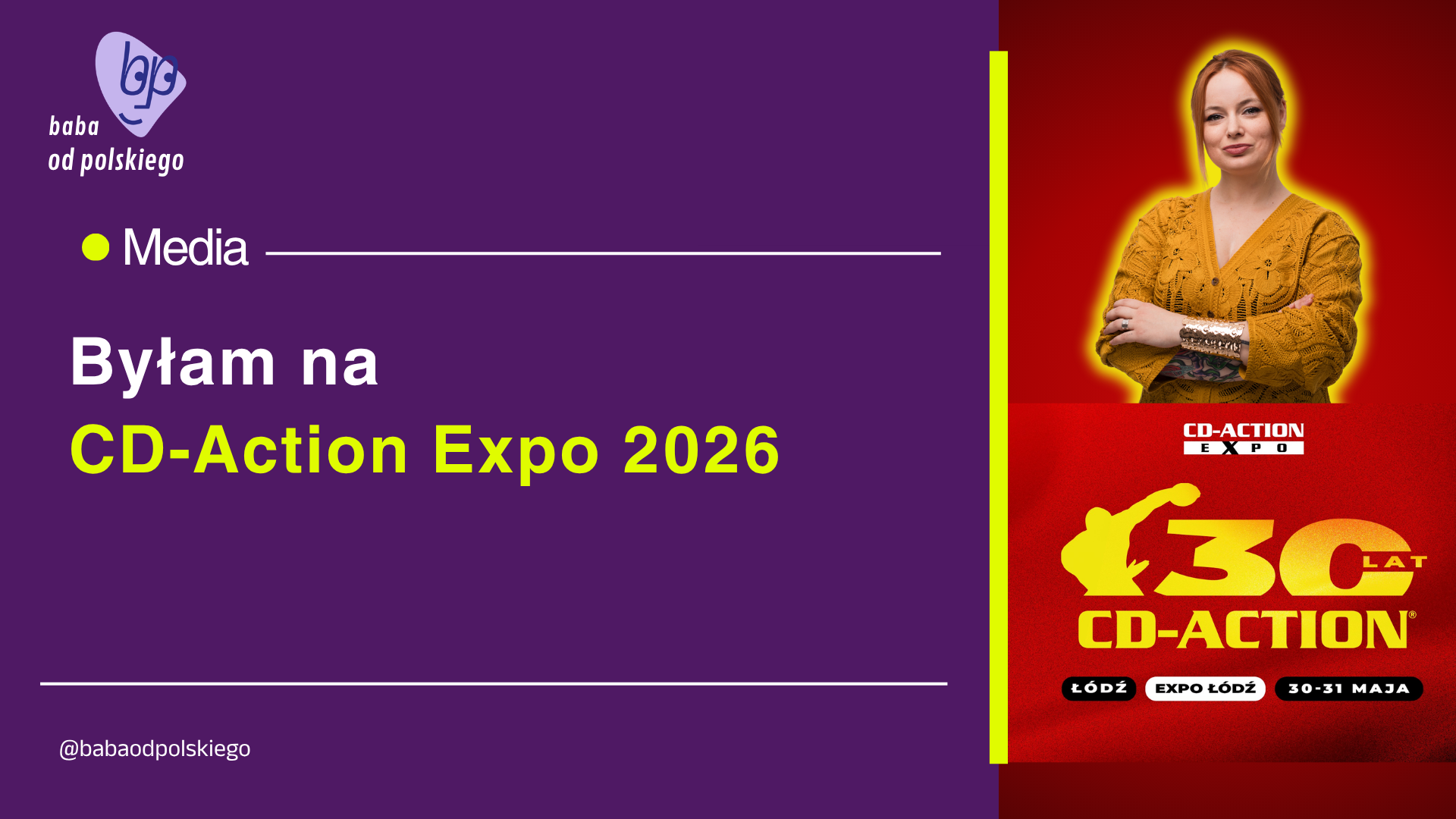 Byłam na CD-Action Expo 2026