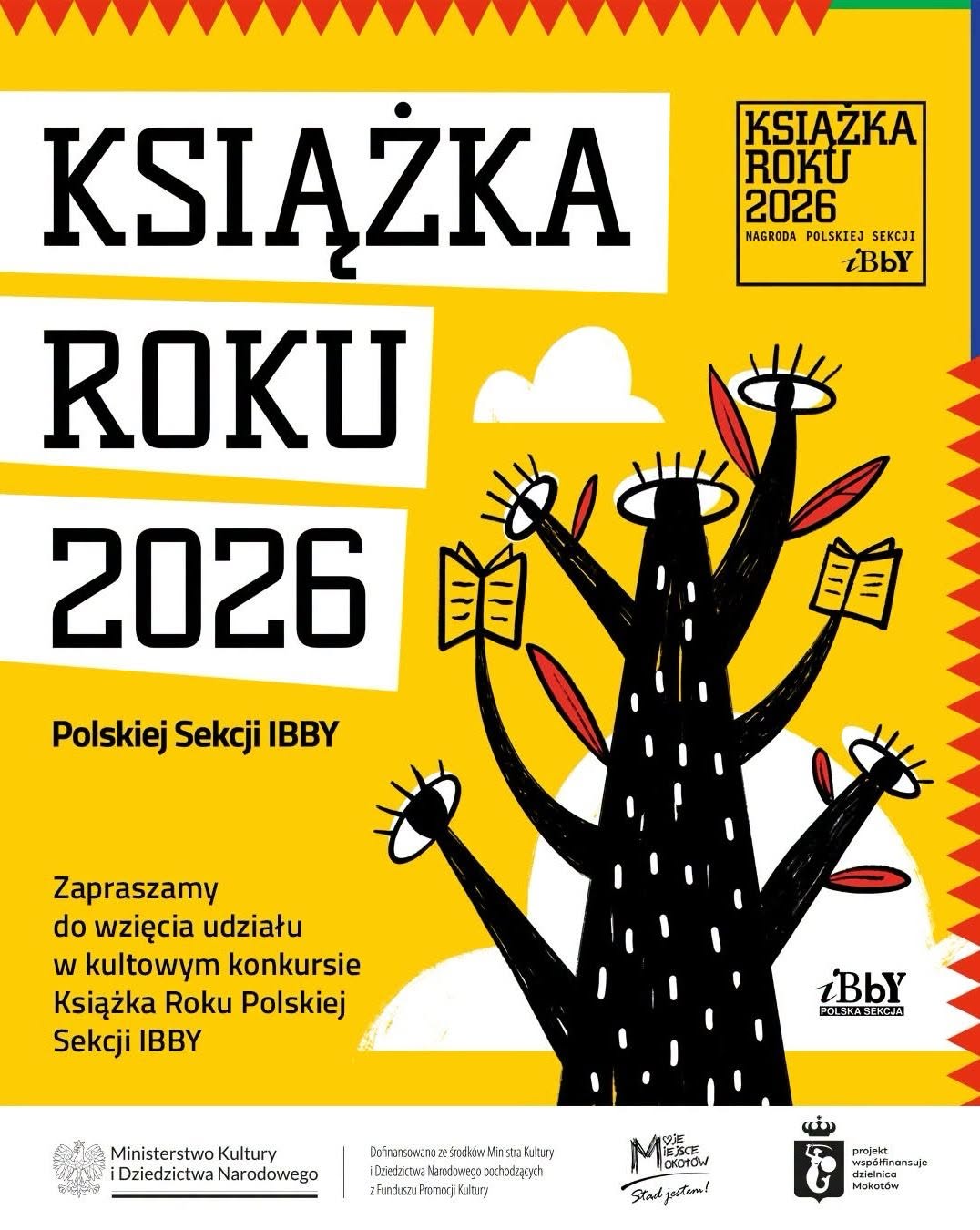 Dołączyłam do Kapituły Nagrody za upowszechnianie czytelnictwa w Konkursie „Książka Roku 2026” Polskiej Sekcji IBBY