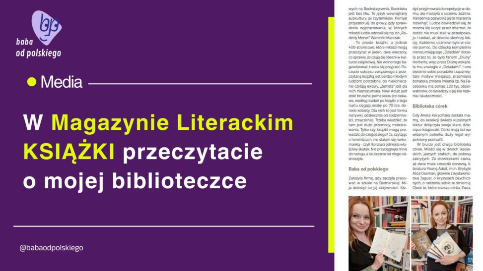 magazyn literacki książki