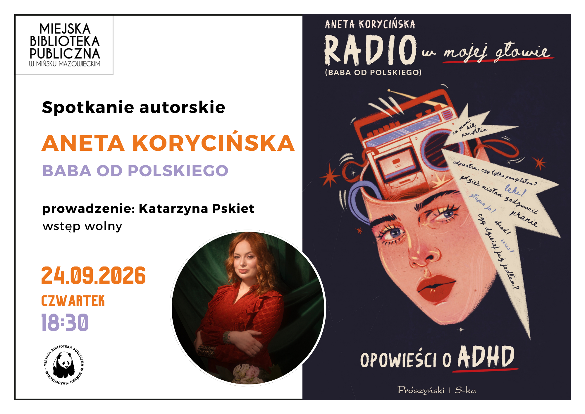 Spotkanie autorskie w Mińsku Mazowieckim