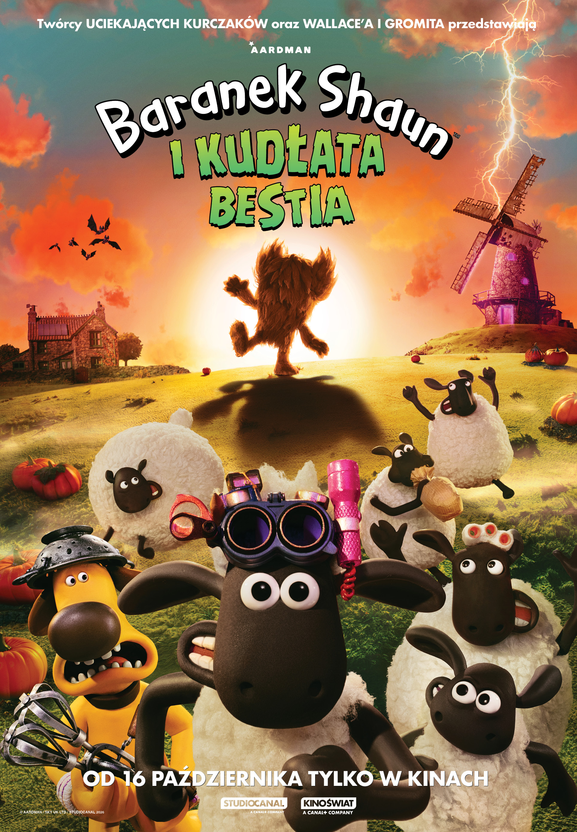 Film w szkole: „Baranek Shaun i kudłata bestia”